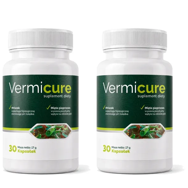 2x VERMICURE [2x30 SZT]+ DARMOWY GRATIS