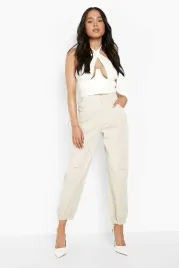 cc42212-boohoo-spodnie-bojowki-bezowe-cargo-kieszenie-wysoki-stan-33-s