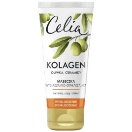 celia-kolagen-maseczka-do-twarzy-wygladzajaco-odmladzajaca-oliwka-60ml