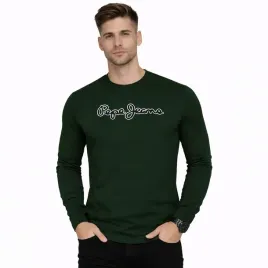 longsleeve-pepe-jeans-logo-pm508273-zielony