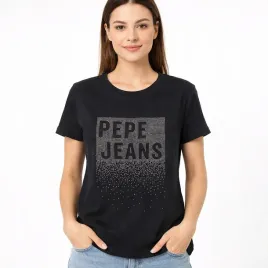 t-shirt-pepe-jeans-bernadette-pl5000020-czarny
