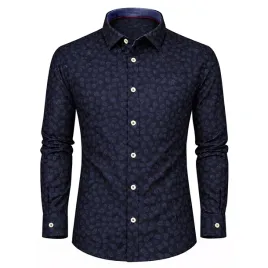 koszula-meska-czarna-w-niebieskie-wzory-slim-fit-c902