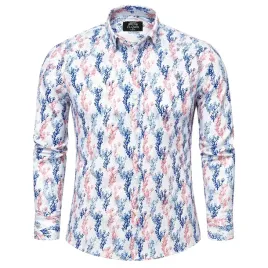 koszula-meska-blekitna-w-rozowo-niebieskie-wzory-slim-fit