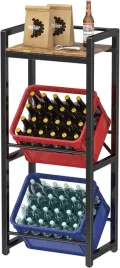 regal-na-skrzynki-napojow-117cm-metalowy-rustykalny-brazowy-stabilny