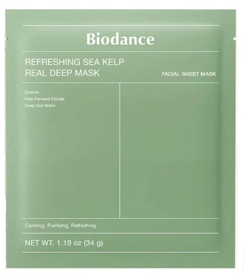 Biodance Refreshing Sea Kelp Real Deep Mask maseczka nawilżająca