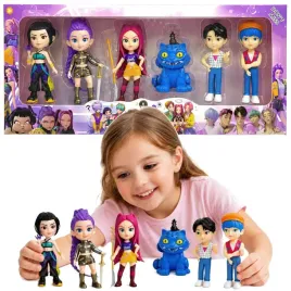 zestaw-figurek-lalka-kpop-rumi-demon-hunters-lowczynie-6-szt-tort-prezent