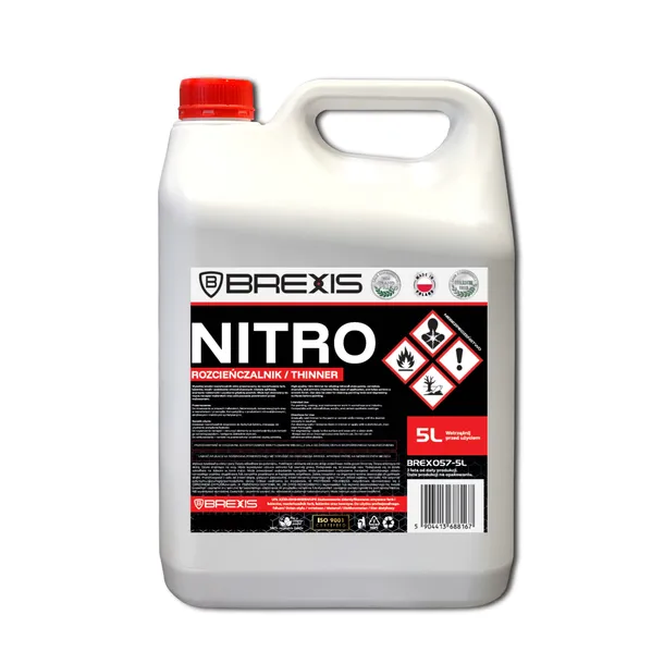 Rozcieńczalnik nitro BREXIS 5L 1szt