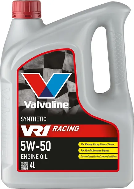 VALVOLINE VR1 RACING 5W50 4L