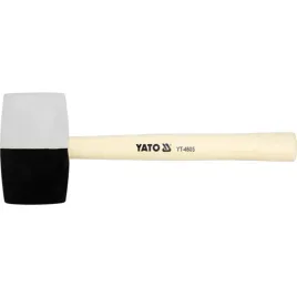 mlotek-gumowy-yato-yt-4605-z-drewanianym-trzonkiem-980g-72mm-122mm-345mm
