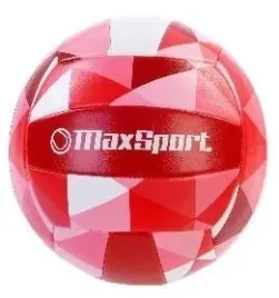 pilka-siatkowa-max-sport-czerwono-rozowo-biala