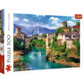 puzzle-trefl-500-elementow-stary-most-w-mostarze