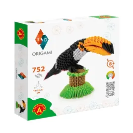 figurka-3d-alexander-origami-papier-tukan