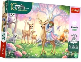 puzzle-100-el-inspired-by-fantasy-zwierzeta-z-magicznego-lasu