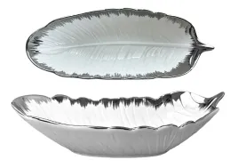 miska-salaterka-porcelanowa-lisc-silver-dream-35x15x8cm