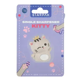 starpak-temperowka-pojedyncza-ze-wzorem-kotka-przybory-szkolne-1szt