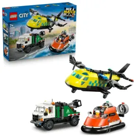 lego-city-60505-zestaw-z-samolotem-ciezarowka-serwisowa-i-poduszkowcem