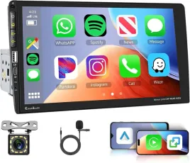 radio-samochodowe-android-carplay-kamera-cofania-mikrofon-pilot-uniwersalne