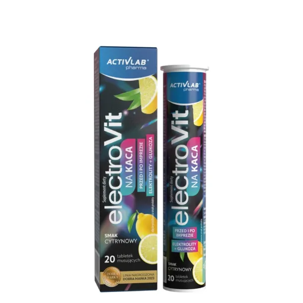 ACTIVLAB ElectroVit na kaca, 20 tabletek musujących