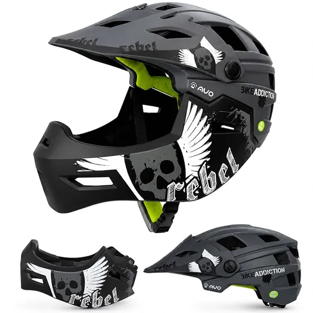 Kask rowerowy FULLFACE MOON roz.L (58-61cm)
