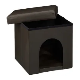 relaxdays-budka-dla-psa-brazowy-38-x-38-cm