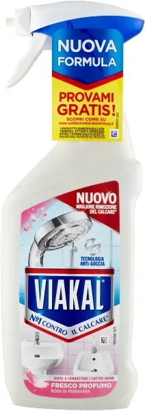 odkamieniacz w spayu perfumowany Fresco Profumo Spray 470ml Viakal włoski