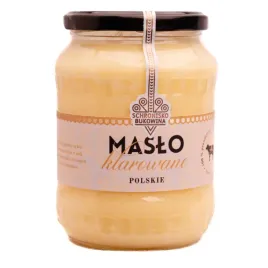 maslo-klarowane-700ml-500g-sloik-szklany-schronisko-bukowina-tradycyjne