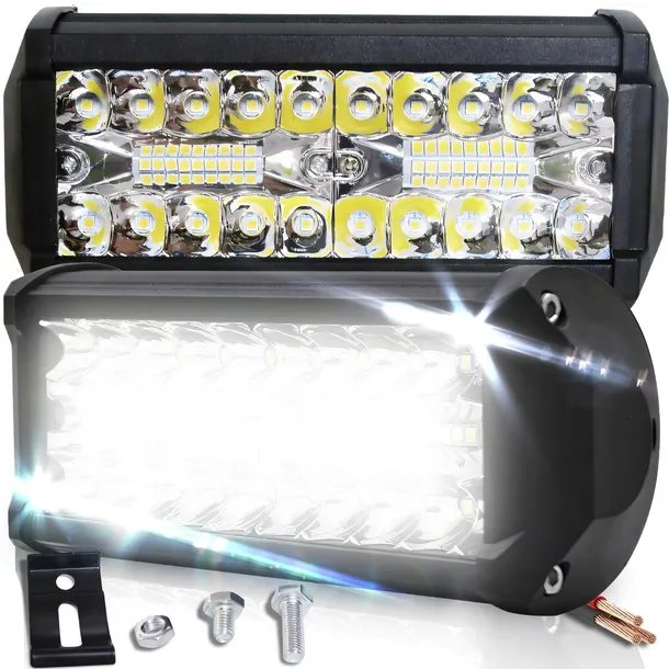 LAMPA ROBOCZA HALOGEN LED 120W SZPERACZ NAŚWIETLACZ IP68 WODOODPORNA 40DIOD