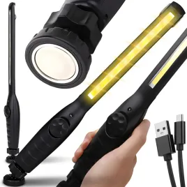 lampa-warsztatowa-latarka-robocza-akumulatorowa-led-cob-8w-obrotowy-korpus