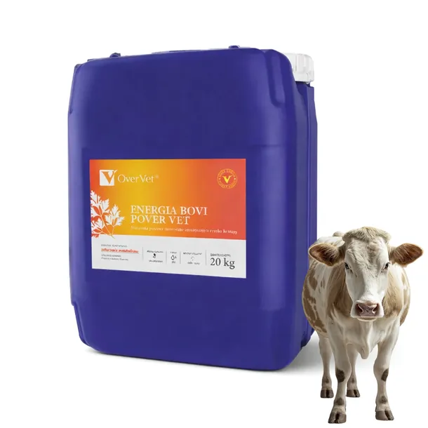 OVER VET ENERGIA BOVI POVER VET 20kg - z witaminami, selenem i niacyną