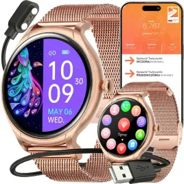 smartwatch-zegarek-damski-wodoodporny-polska-aplikacja-sport-sen-rozmowy