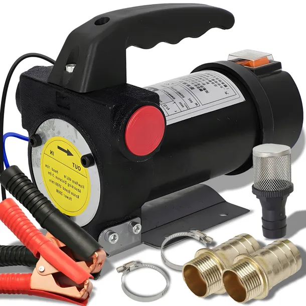 POMPA DO SPUSZCZANIA PALIWA ROPY OLEJ SSĄCA POMPKA 260W ELEKTRYCZNA 45L/MIN