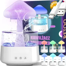 nawilzacz-powietrza-dyfuzor-aromaterapia-lampka-led-chmurka-grzybek-deszcz