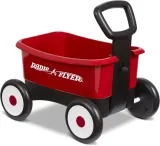 wagon-push-and-pull-walker-czerwony-wozek-dla-dziecka-stan-nowy