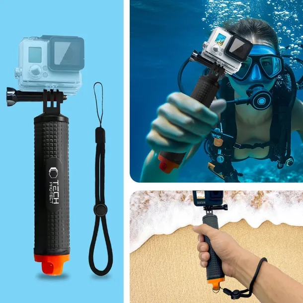 tech-protect-ga100-float-hand-grip-gopro-dji-black-kolor-czarny