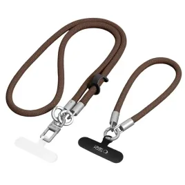 smycz-do-telefonu-tech-protect-c10s-rope-brazowo-tytanowa
