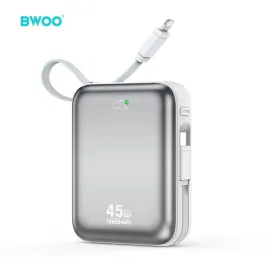 bwoo-power-bank-p77-45w-10000-mah-z-2-kablami-usb-c-i-lightning-szary