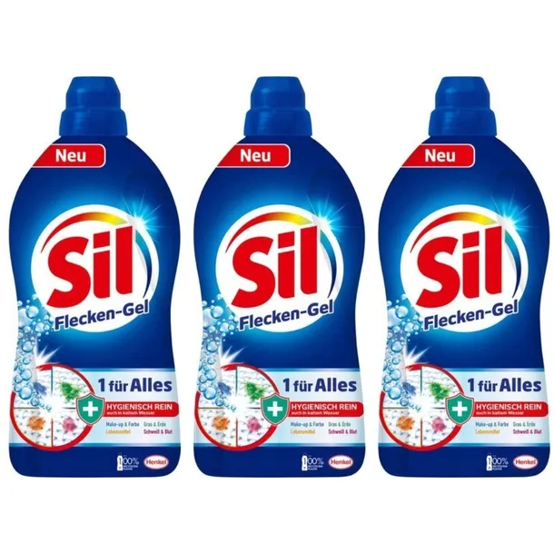 Odplamiacz w żelu Sil 3w1 Fleckengel 1,3l uniwersalny Niemiecki