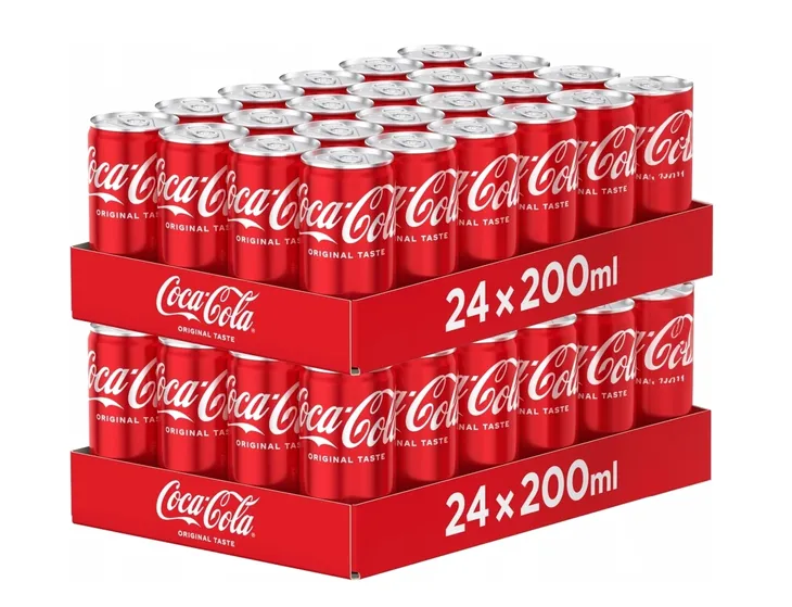 Coca cola w puszce 330ml Coca-cola oryginalny napój gazowany