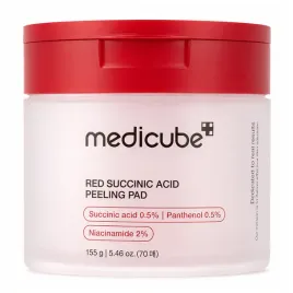 medicube-red-succinic-acid-peeling-pad-70-szt-zluszczajace-platki
