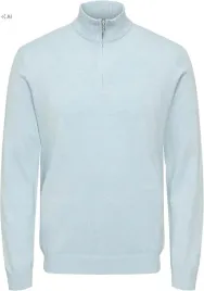 only-and-sons-onsloui-reg-12-mel-half-zip-knit-noos-onsloui-reg-m