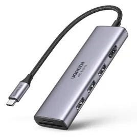 ugreen-hub-usb-typ-c-6w1-do-telefonow-3x-usb-3-2-hdmi-4k-60hz-czytnik-sd-tf