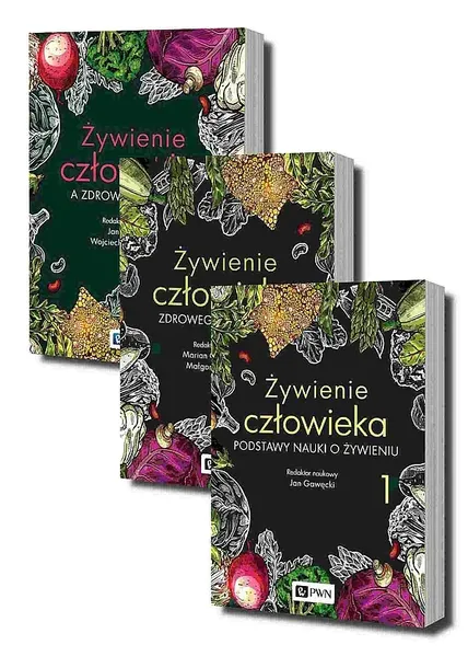 ŻYWIENIE CZŁOWIEKA. TOMY 1-3 - Jan Gawęcki,Marian Grzymisławski,Małgorzata Moszak