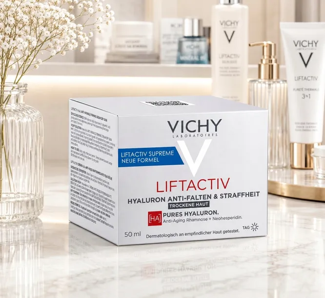 VICHY Liftactiv 50 ml Krem przeciwzmarszczkowy Hialuronowy do skóry suchej
