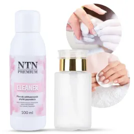 ntn-zestaw-do-paznokci-cleaner-do-odtluszczania-100ml-dozownik-z-pompka