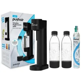 saturator-do-wody-dafi-pushair-2x-butelka-07-l-naboj-co2-zestaw-czarny