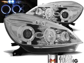 lampy-przednie-renault-clio-3-05-09-chrome-angel-eyes