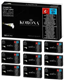 gilzy-papierosowe-korona-slim-carbon-120szt-x-10