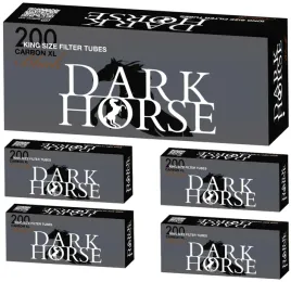 gilzy-papierosowe-dark-horse-carbon-black-extra-long-200szt-x-5