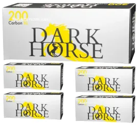 gilzy-papierosowe-dark-horse-carbon-extra-long-white-200szt-x5