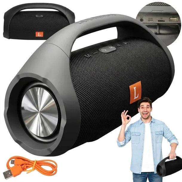 Głośnik Przenośny Bluetooth Bezprzewodowy Mobilny na Imprezę BOOMBOX XXXL